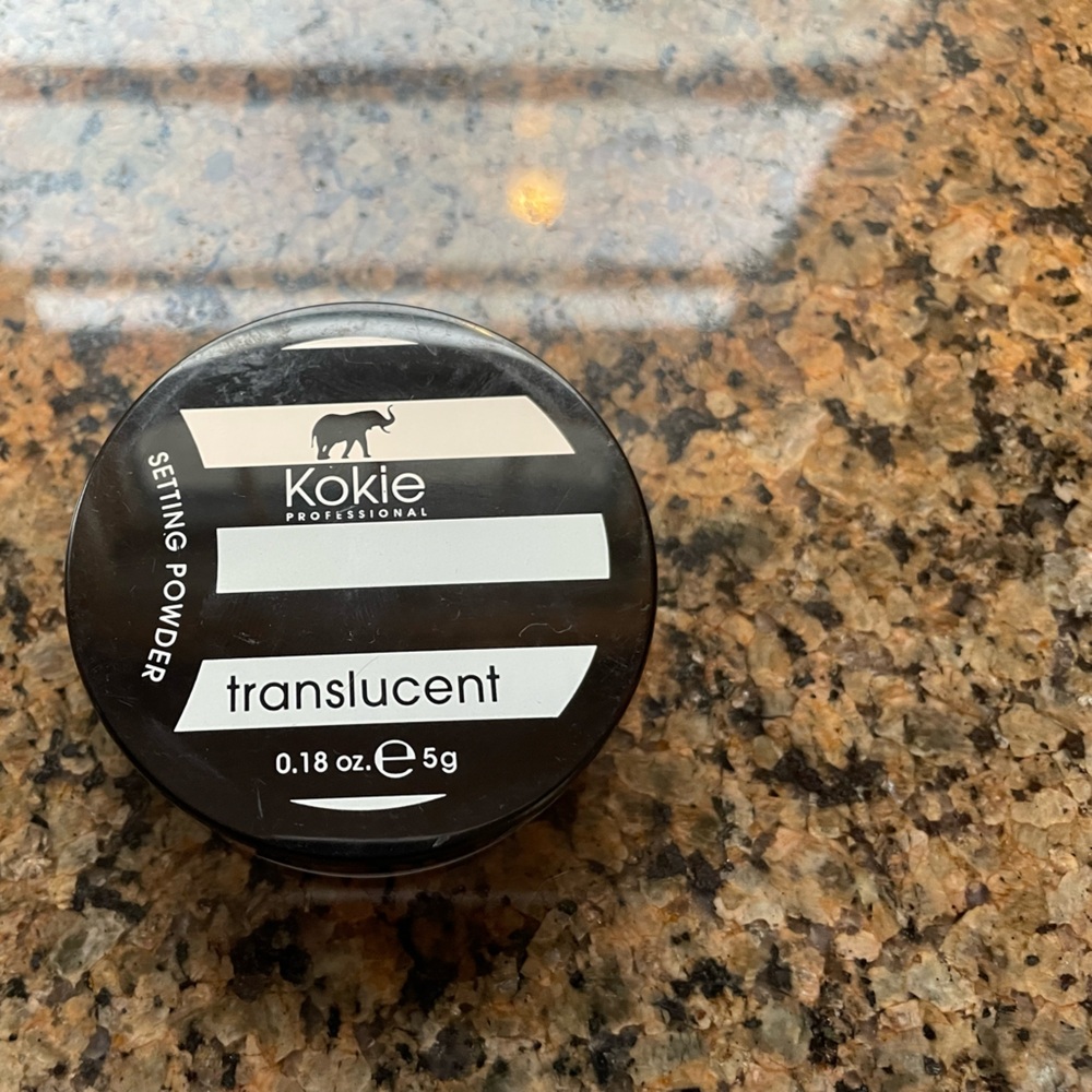 Kokie Translucent Setting Powder, New, Never Opened.